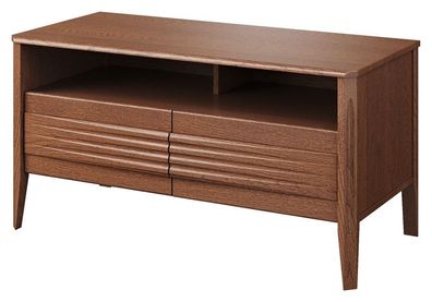 Kleiner TV-Unterschrank Gorica 12, in Eiche Rustikal, 56 x 111 x 50 cm, Soft Clo