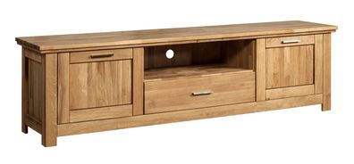 Massiver TV-Unterschrank / TV-Schrank mit drei Schubladen Floresta 08, inkl. Sof