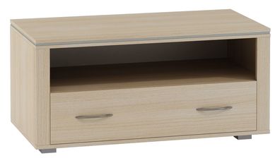 TV-Unterschrank Kainanto 03, Farbe: Eiche / Grau - Abmessungen: 47 x 100 x 51 cm