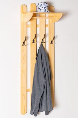 Garderobe Kiefer massiv Vollholz natur Junco 342 ? Abmessung 150 x 50 x 33 cm