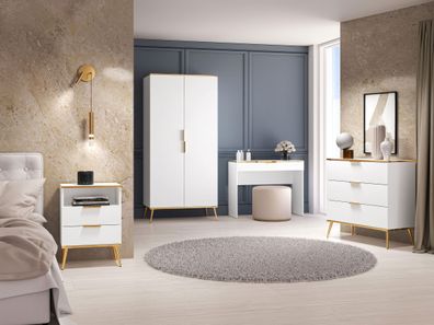 Stilvolles Schlafzimmer - Set B Breckenridge, sehr gut Kombinierbar, 5-teilig, G