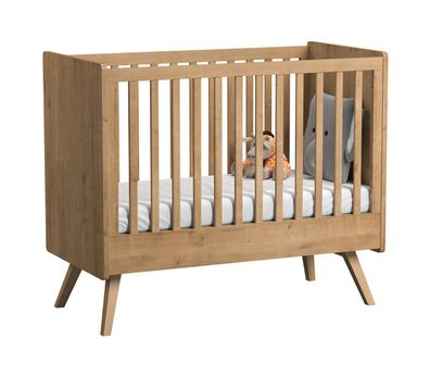 Modernes Gitterbett / Babybett Aleksander 21, aus hochwertigen Materialien, Farb