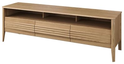 Breiter TV-Unterschrank Gorica 11, in Eiche Gold, 56 x 180 x 50 cm, Soft Close S