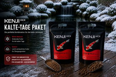 Koifutter KENJI KOI Kalte Tage Paket - Season & Winter Balance Winterfutter 10kg