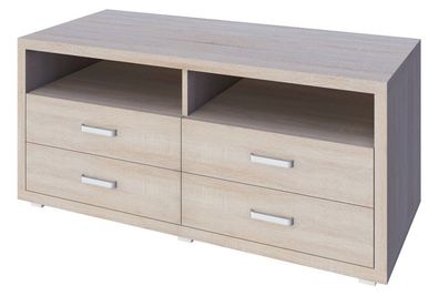 TV-Unterschrank Kerowagi 21, Farbe: Sonoma Eiche - Abmessungen: 60 x 135 x 49 cm