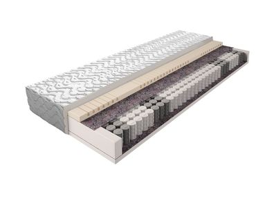 Matratze mit Taschenfederkern 027 - Größe: 120 x 200 cm, Höhe: 18 cm