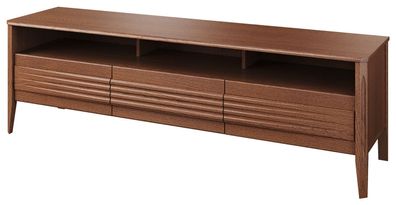 Breiter TV-Unterschrank Gorica 11, in Eiche Rustikal, 56 x 180 x 50 cm, Soft Clo