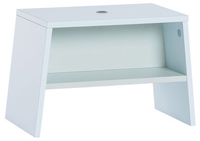 Kinderhocker Irlin 06, Farbe: Blau / Grün - Abmessungen: 31 x 46 x 25 cm (H x B