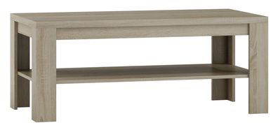 Couchtisch Lorengau 09, Farbe: Sonoma Eiche - Abmessungen: 120 x 60 x 49 cm (B x