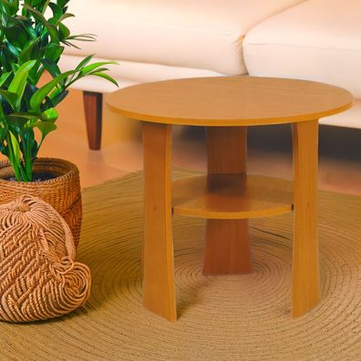 Couchtisch Grogol 14, Farbe: Erle - Abmessungen: 67 x 67 x 59 cm (B x T x H)