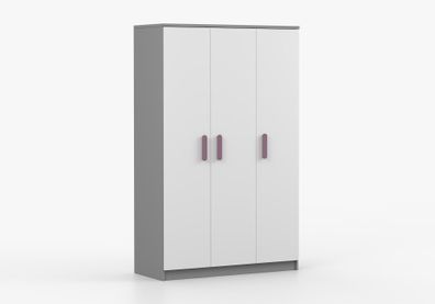 Kleiderschrank / Drehtürenschrank 1,2 Meter breit | Smolikas 113 | 192 x 120 x 5