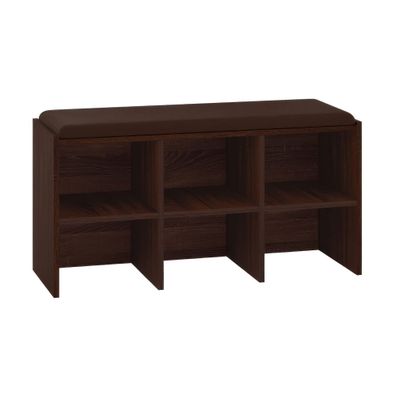 Schuhregal Xalapa 05, Farbe: Sonoma Eiche dunkel - Abmessungen: 50 x 96 x 34 cm
