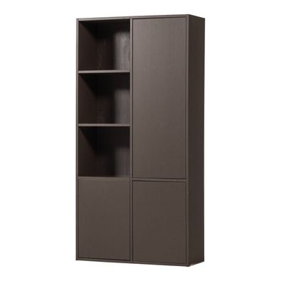 Schrank Meggy - Kiefernholz Mittelbraun, Rechts, 108 cm (Gr. 108x40x215 cm)