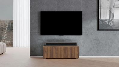 AX LIVING TV Board Loriano 100 cm - Lowboard Nussbaum Warmia