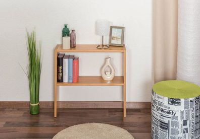 Regal "Easy Möbel" S04, Buche Vollholz massiv Natur - 60 x 64 x 20 cm (H x B x T