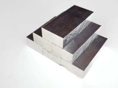 Alu Barren 250g, 500g und 1kg Reinaluminium Al99,5 in 250g Barren zum Alugießen