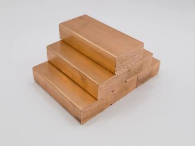Kupfer Cu99,9 in Barren zu 250g, 500g und 1kg reines Kupfer, für Kupfer-Guss