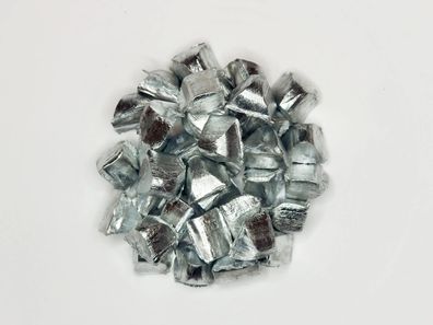 Zink Pellets 100g-1kg Reines Zink Zn99,995 4N5 Anoden Trüffel, auch für Zinkguss