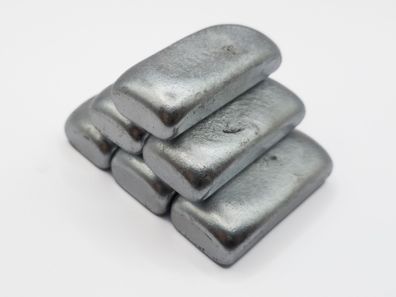 Alu-Guss-Legierung AlSi7Mg in 100g Barren 100g-1kg perfekt für Aluminium Guss