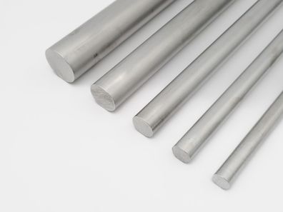 Alu Rundstange aus AlMgSi0,5 Aluminium Profil Vollmaterial Rund Stab Stange