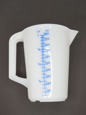 Messbecher 100ml-1L aus Kunststoff, für Formbau u.Ä., zum Dosieren und Mischen