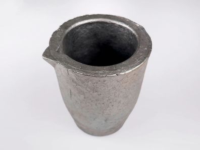 Grafit Tiegel Schmelztiegel für Metallguss mit Ausguss Grafittiegel 600ml
