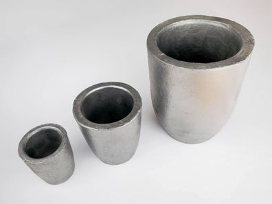 Grafittiegel Schmelztiegel für Metallguss verschiedene Größen Grafit Tiegel