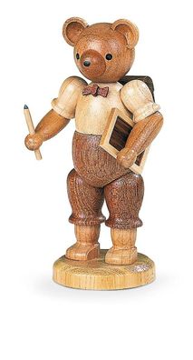 Bärensammelfigur Bärenschuljunge natur klein Höhe 10 cm NEU Bär Bärenfigur Deko