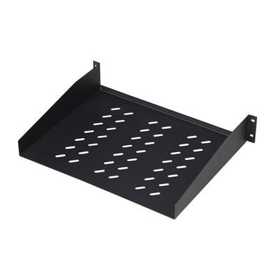Digitus 19 Zoll Fachboden 2HE 550mm fest vorne 25kg schwarz