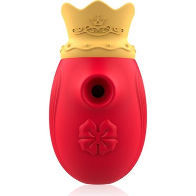 Intense CLIT Stimulator 10 Licking AND Suction Frequencies - RED
