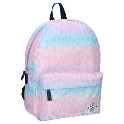 Milky Kiss Rucksack für Mädchen Schulrucksack mit Vordertasche