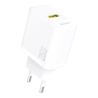 Dudao A27S 25W GaN USB-A Ladegerät – Weiß