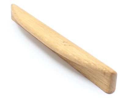 Griffleiste BA 96-920mm Möbelgriff Eiche massiv Holzgriff Küchengriff