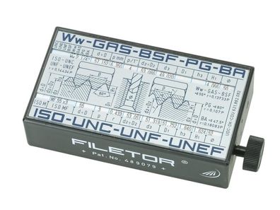 HELIOS-PREISSER ISO-Gewindeanzeiger Filetor Gewindelehre 582110