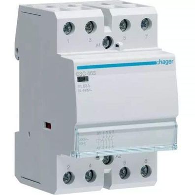 Hager Schétz 63A 4 Schließer 230V AC 400V