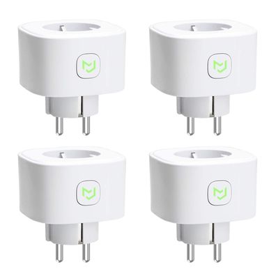 meross WLAN Smart Steckdose 16A mit Verbrauchsmessung 4er Set