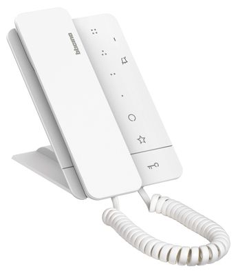 Bticino CLASSE 100 A16M Audio-Hausstation 2-Draht Handhörer Weiß