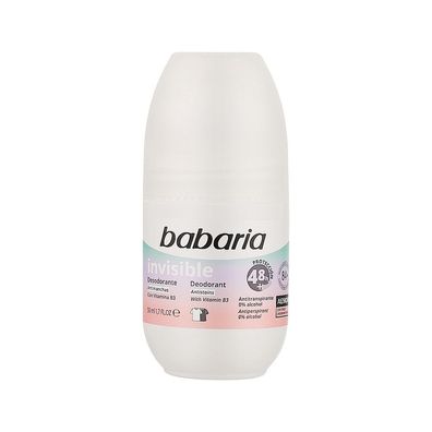 Babaria Invisible Deodorant Roll-On 50 ml