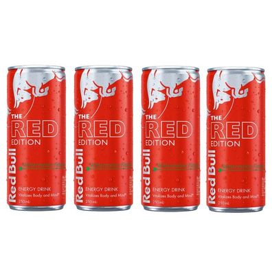Red Bull The Red Edition Watermelon - Import 4x250 ml