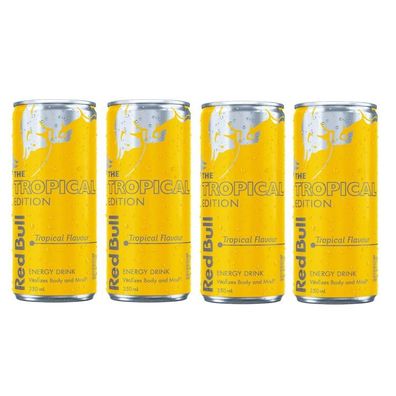 Red Bull The Tropical Edition Tropical - Import 4x250 ml