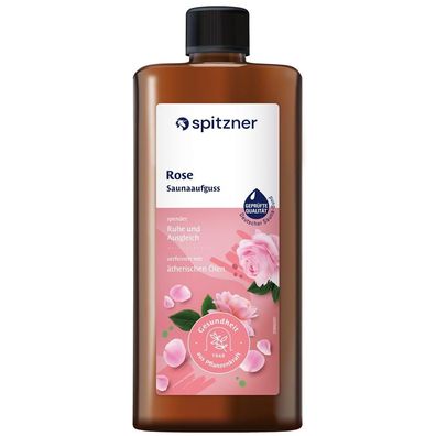 Saunaaufguss Wellness Rose 1000 ml