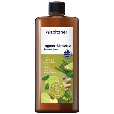 Saunaaufguss Wellness Ingwer-Limette 1000 ml