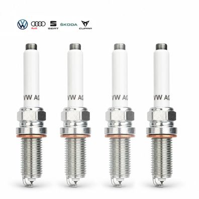 4x Original VW Zündkerze 06Q905601A T6 Bus Scirocco Sharan T-Roc Tiguan Touran