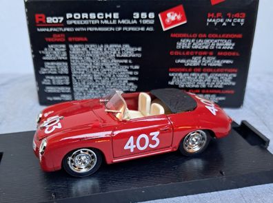 Porsche 356 Speedster, Mille Miglia 1952, Brumm