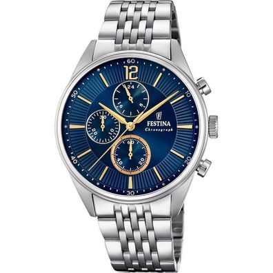 Festina - Armbanduhr - Herren - Chronograph - Timeless Chronograph F20285-3