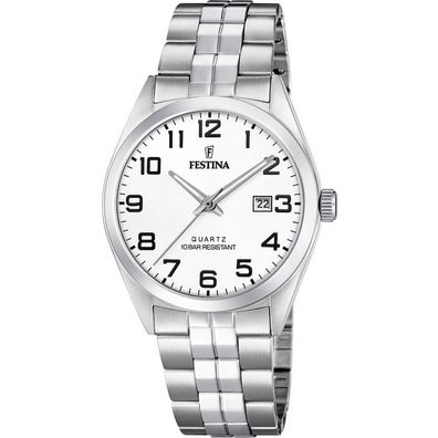 Festina - Armbanduhr - Herren - Chronograph - F20437/1 - Stahlband Klassisch