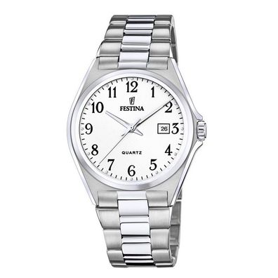 Festina Armbanduhr Herren F20552/1 Stahlband Klassisch