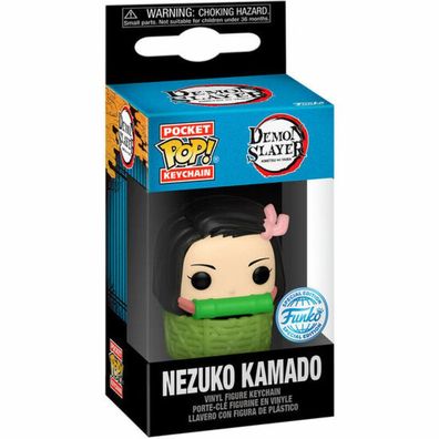 Schlüsselanhänger TASCHE POP Dämonenjäger Kimetsu NO YAIBA NEZUKO KAMADO Exklusiv