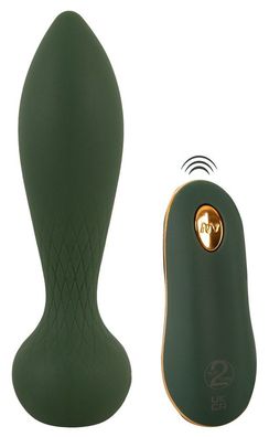Luxuriöser Vibro- Analplug Fernbedienung wiederaufladbar Wasserdicht Anal Vibrator