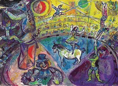Das Zirkuspferd, Chagall